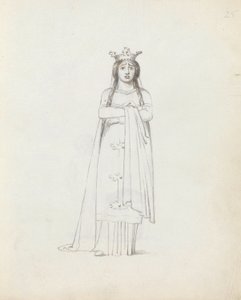 Mrs Siddons as Constance by John Flaxman