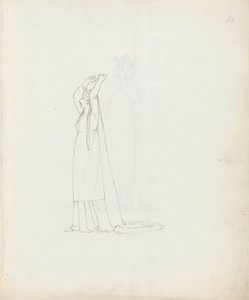 Mrs Siddons as Constance by John Flaxman