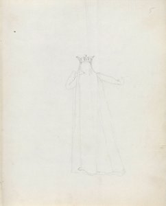 Mrs Siddons as Constance by John Flaxman