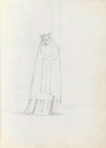 Mrs Siddons as Constance by John Flaxman