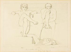 Othus and Ephialtes Holding Ares Captive
