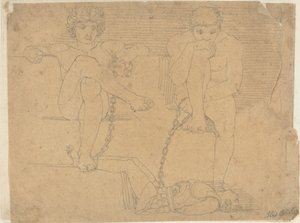 Otus and Ephialtes Holding Mars Captive