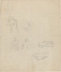 Sheet of Figures Studies