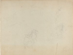 Sheet of Studies (recto and verso)
