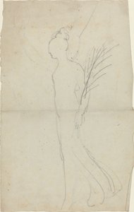 Striding Female with Palm