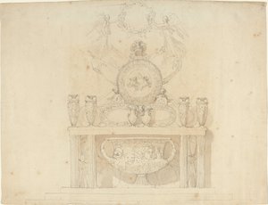 Study for Decorations of Buckingham Palace by John Flaxman