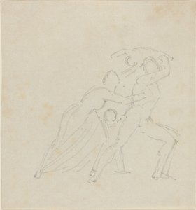 Study for "The Fury of Athamas" by John Flaxman