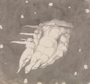 The Creation of the Heavens by John Flaxman