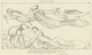 The Evil Race by John Flaxman