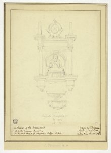 The Monument of Doctor Lawrence Humphrey by John Flaxman