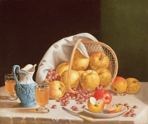 Still Life with Yellow Apples