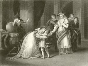 Elizabeth Queen of Edward IV Parting with Her Son the Duke of York by John Francis Rigaud