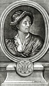 Matthew Prior, Engraved by J. Clark, 1722 by John Francis Rigaud
