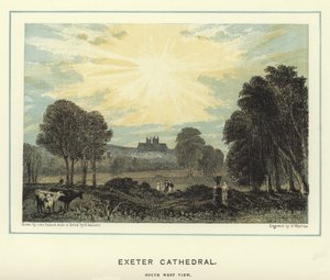 Exeter Cathedral, south west view