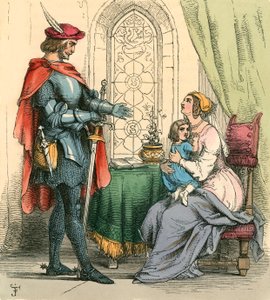Grissel Consents to Give Up Her Child by John Franklin