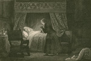 Judith Malmayus meditating the Murder of Amabel by John Franklin