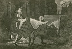 The Body of Amabel Carried to the Dead Cart by John Franklin