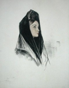 Girl in a Mantilla, Seville