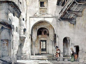 The Entrance to the Mosque, from 