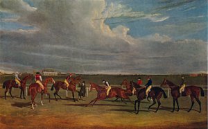 The St. Leger of 1828 by John Frederick Hering