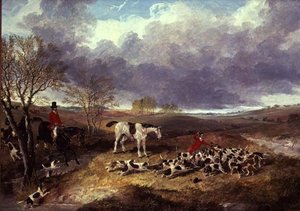 The Cambridgeshire Hunt: the Death by John Frederick Herring Jnr