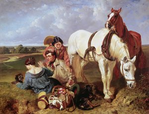Barney, Leave the Girls Alone by John Frederick Herring Snr