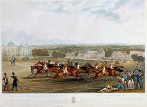 Prix du Jockey Club a Chantilly in 1841 by John Frederick Herring Senior