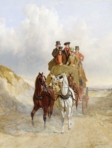 The Royal Mail Coach on the Road by John Frederick Herring Senior