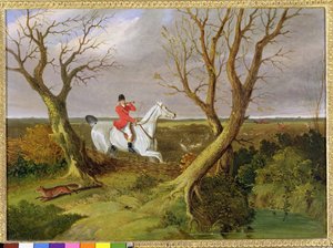 The Suffolk Hunt - Gone Away by John Frederick Herring Senior