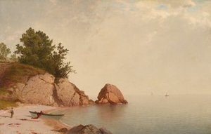 Beach at Beverly by John Frederick Kensett