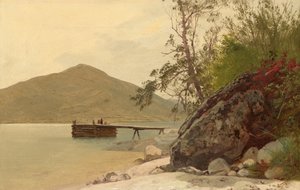 Landing at Sabbath Day Point by John Frederick Kensett