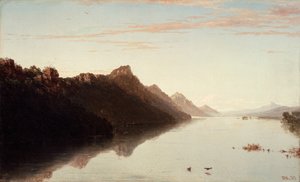View on the Upper Mississippi by John Frederick Kensett