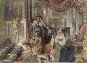 Roman Pilgrims by John Frederick Lewis
