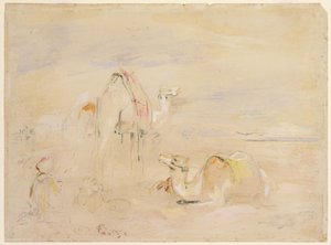 Study for a Halt in the Desert