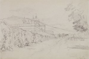The Escorial, Madrid by John Frederick Lewis