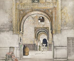 The Hall of the Two Sisters, from 