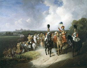 Band of the Second Regiment of Life Guards Leaving Windsor