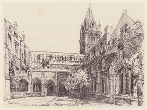 Christ Church Cloisters by John Fulleylove