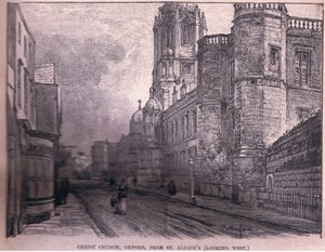 Christchurch, Oxford, from St Aldate