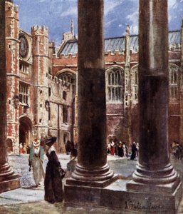 Clock Court, Hampton Court Palace, Richmond upon Thames, London by John Fulleylove