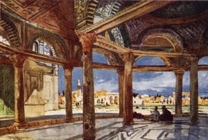 Interior of the Dome of the Chain, looking North by John Fulleylove