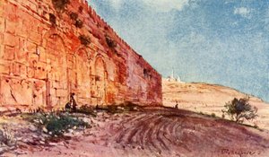 Jerusalem - The Triple Gate of The Temple Area, 1902 by John Fulleylove