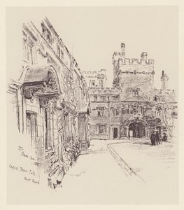 Jesus College by John Fulleylove