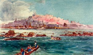 Joppa from the Sea by John Fulleylove