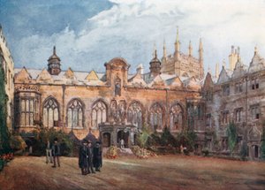 Oriel College by John Fulleylove