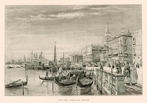 Riva dei Schiavoni, Venice by John Fulleylove