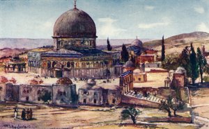 The Dome of the Rock from Barracks Near the Tower of Antonia