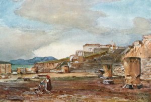 The Hall of the Great Temple of the Mysteries, Eleusis by John Fulleylove