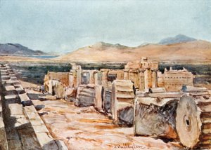 The Propylaea from the Northern Edge of the Platform of the Parthenon by John Fulleylove
