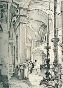 The Vestibule of the Church of the Holy Sepulchre, 1902